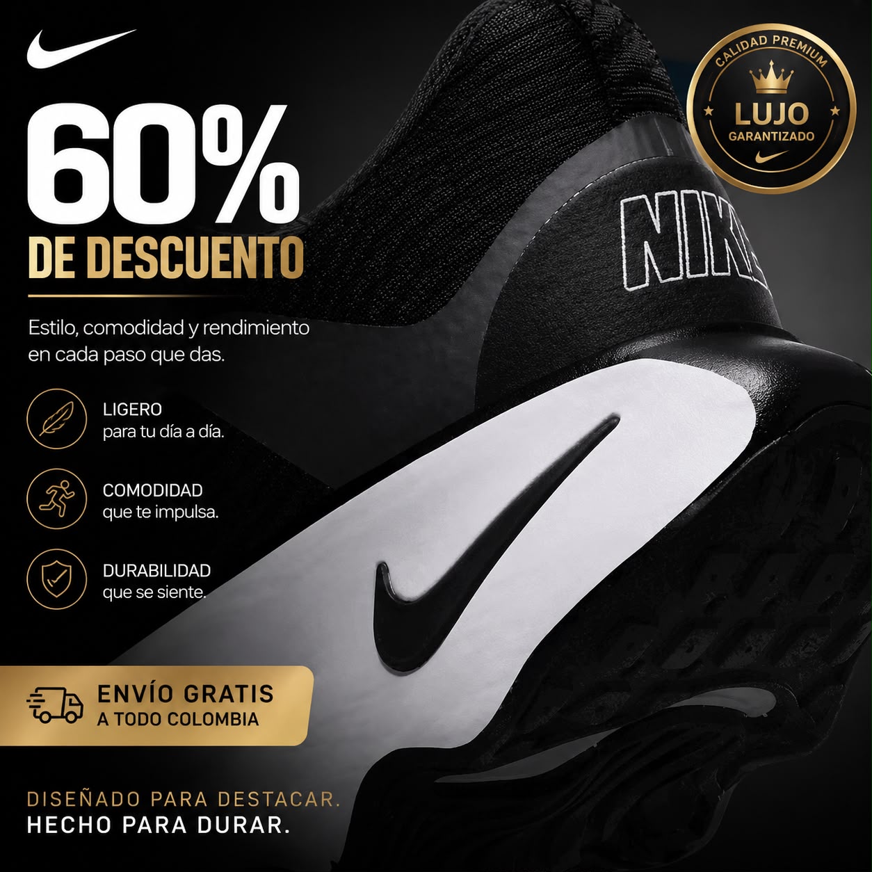 🔥- PROMO NIKE MOTIVA Últimas Unidades Con 60% OFF Solo Hoy 🎁
