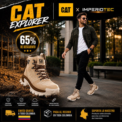 🔥 BOTA CAT EXPLORER | Máxima Resistencia y Comodidad